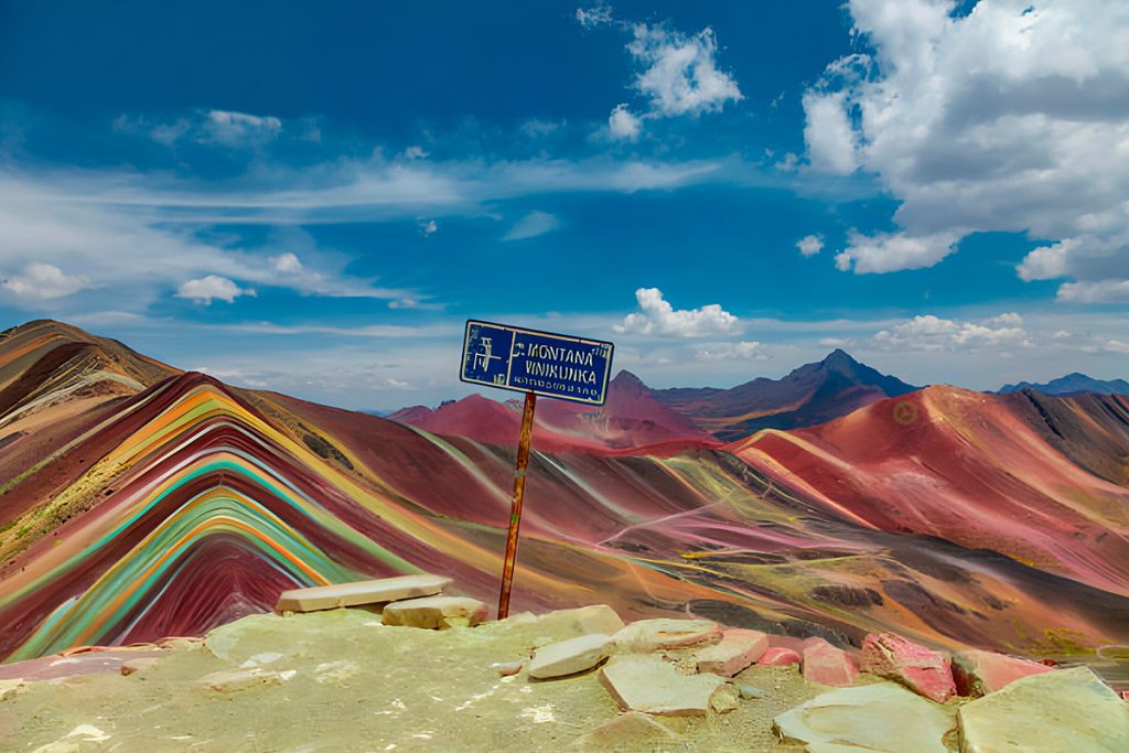 The Vinicunca Rainbow Mountain Tour Classical View