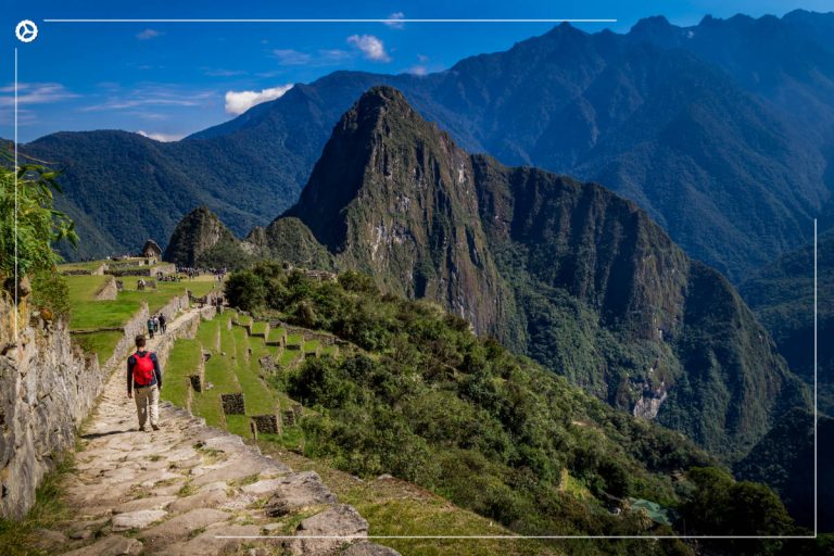 Views of the ancient Inca citadel of Machu Picchu unfold along the Inca Trail