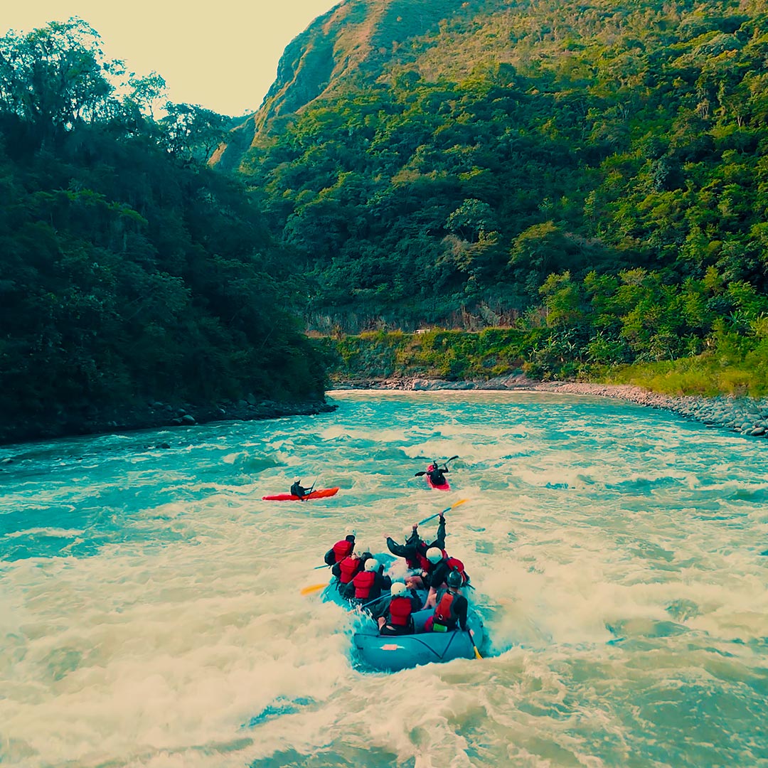 Inca Rafts Landing Page | Conde Travel