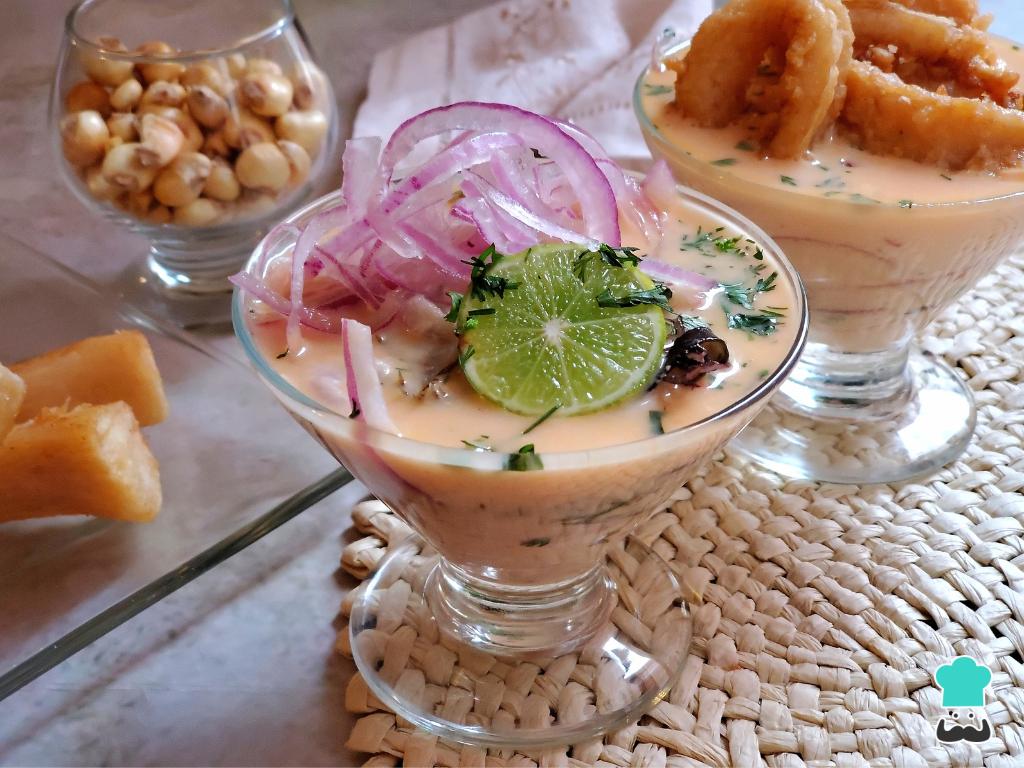 Ceviche con leche de tigre