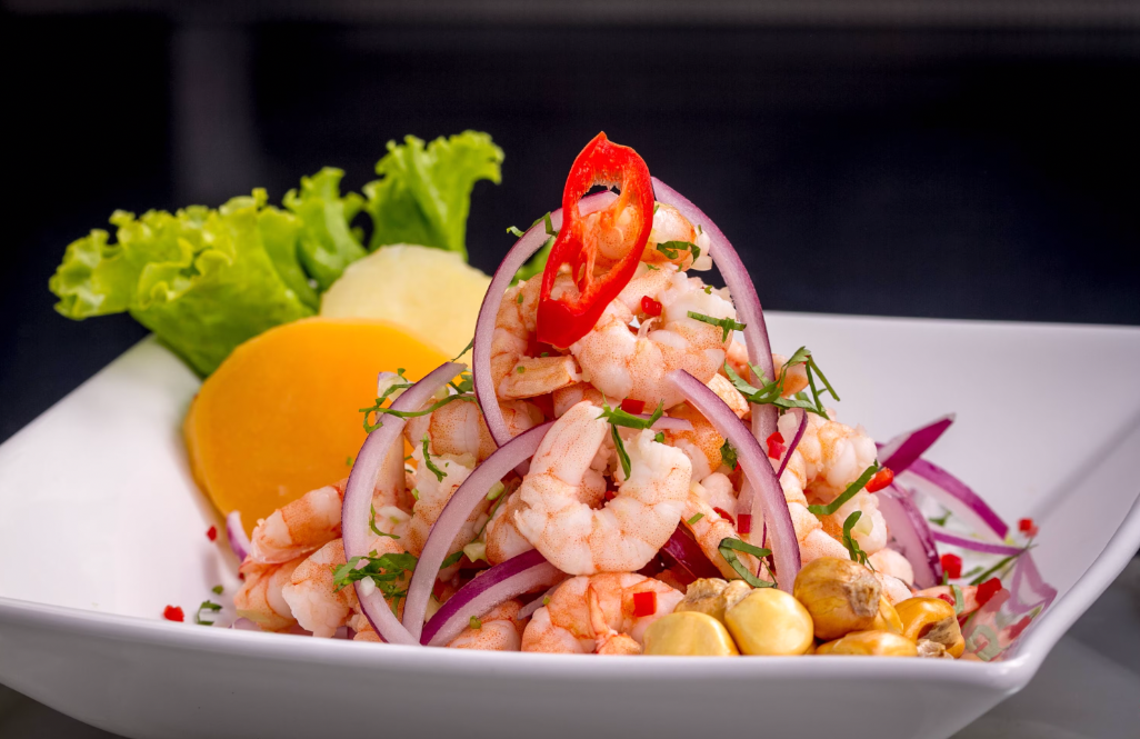 Ceviche de camarón