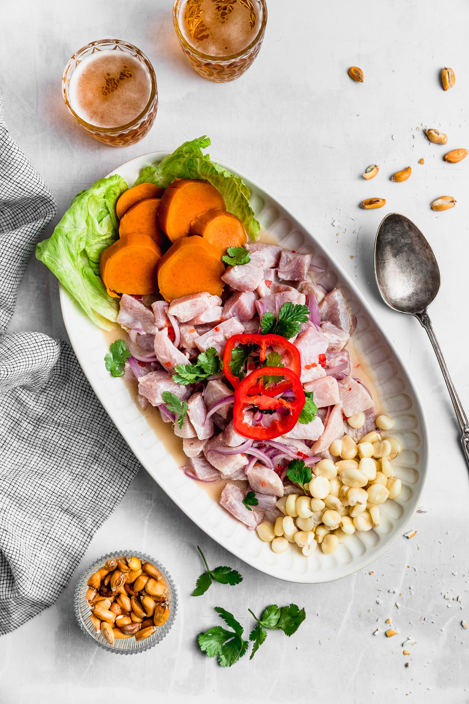 Ceviche de camarón