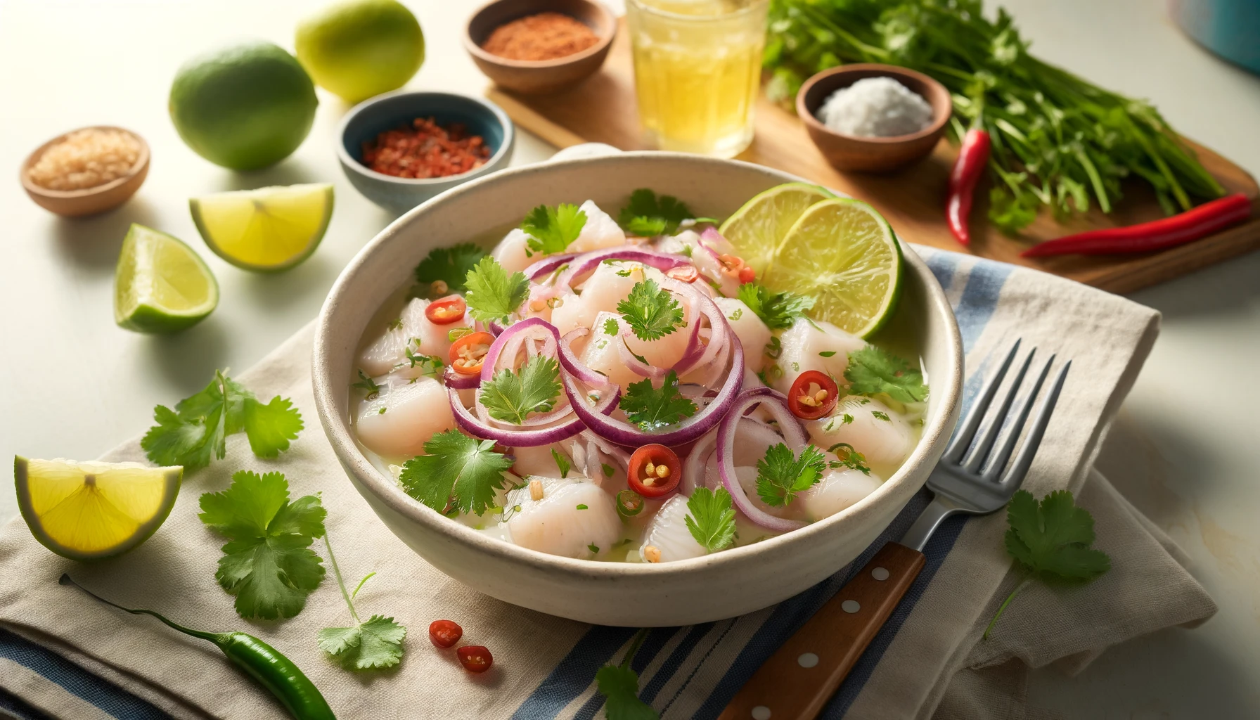 Peruvian ceviche