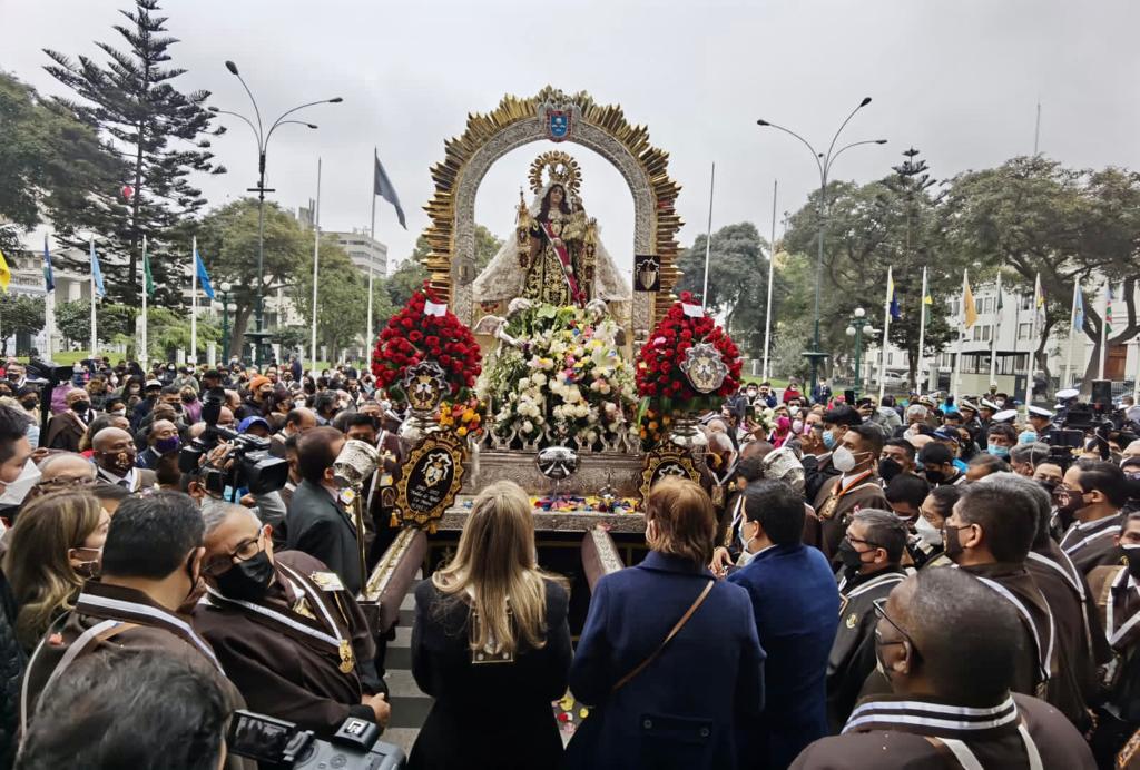 Procession of the Virgen del Carmen