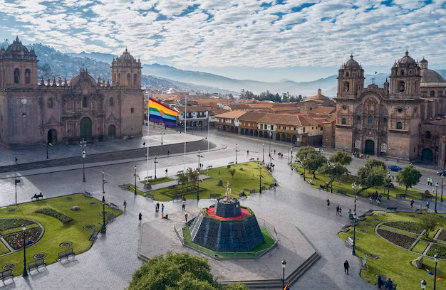 Main Square in Cusco, Peru