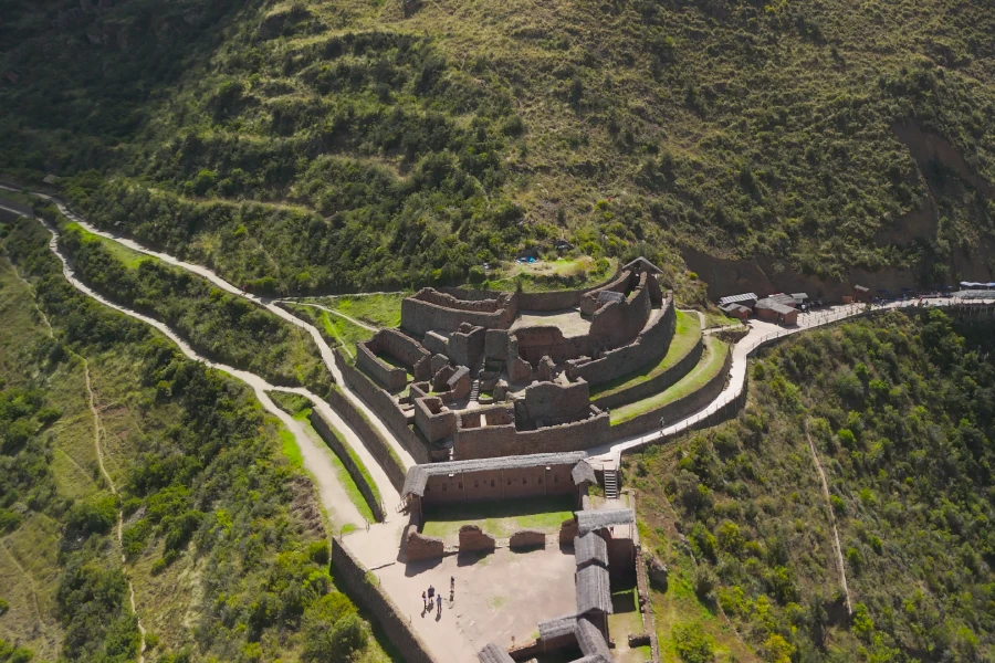 Pisac or Pisaq: Origin of the Name, History, and What to See in This Sacred Valley Town 1 Pisac ruins terraces in the Sacred Valley near Cusco, Peru