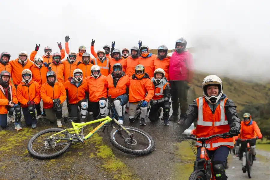 Inca Jungle Trek to Machu Picchu: 4 Epic Adventure Activities You Can’t Miss 1 Travelers getting ready for biking during the Inca Jungle Trek in the Andes