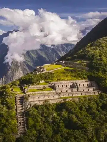 Choquequirao Trek: Distance, Difficulty, Cost, and Itinerary Guide for 2026 4 Panoramic view of Choquequirao during the trekking route.