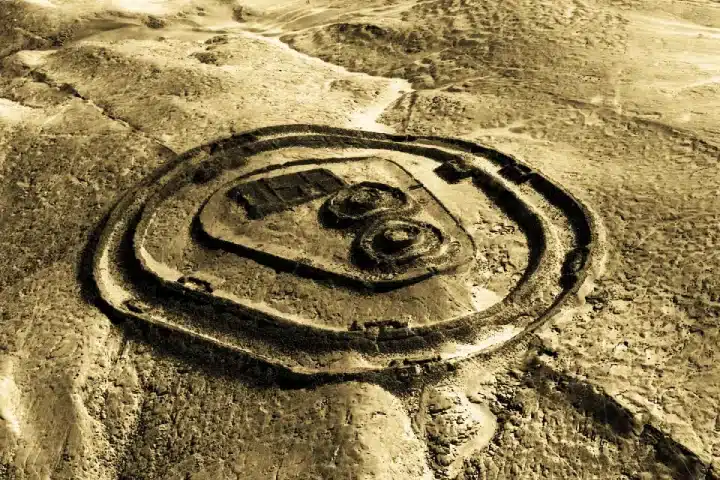 Patrimonio de la Humanidad en Perú: Guía de los 13 Sitios UNESCO 8 Aerial view of the Chankillo Archaeoastronomical Complex in Peru