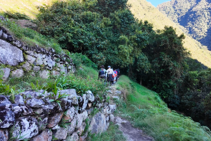 How Difficult Is the Inca Trail? Complete Difficulty Guide (Classic vs Short Trail) 3 Hikers on the Classic Inca Trail in Peru
