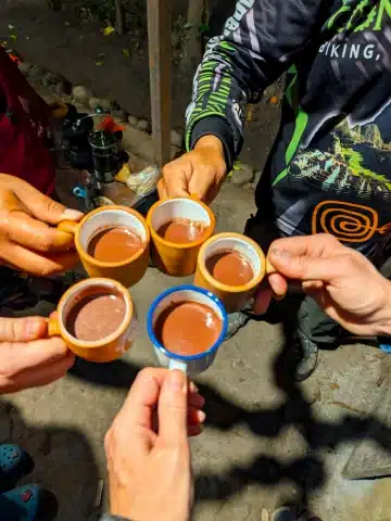 Fascinating Inca Jungle Trek 3 Authentic cacao tasting during the Inca Jungle Trek