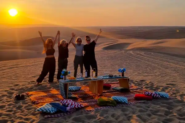Huacachina Peru: Complete Travel Guide to the Desert Oasis 3 Huacachina sunset over the desert dunes
