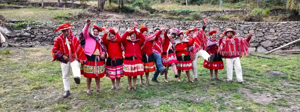 Inca community in Ollantaytambo, Huilloc
