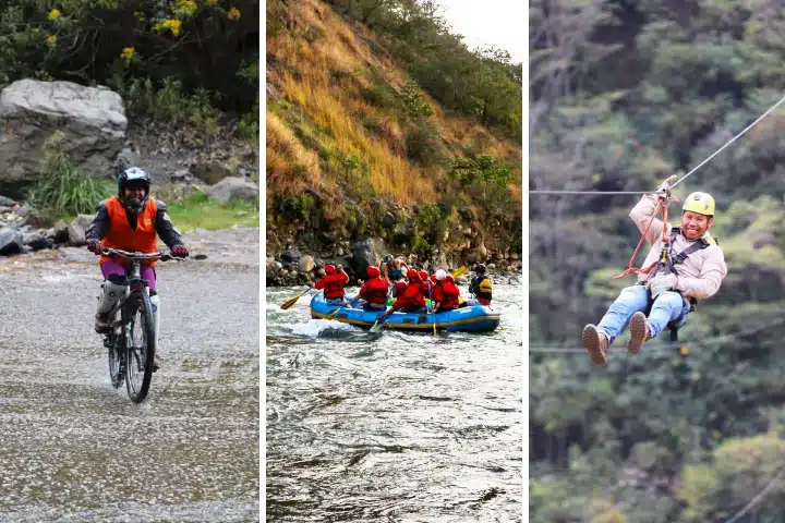 Fascinating Inca Jungle Trek 2 Inca Jungle mountain biking, rafting and ziplining
