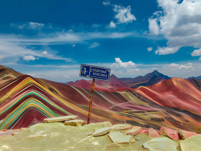 The Vinicunca Rainbow Mountain Tour Classical View